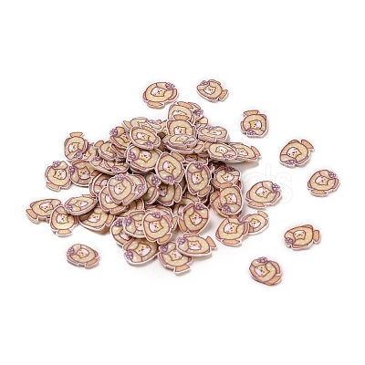 Handmade Polymer Clay Cabochons CLAY-B005-11A-1