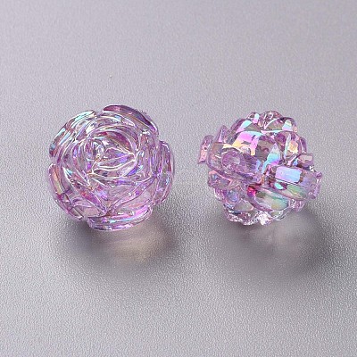 Transparent Acrylic Beads TACR-S154-31C-935-1