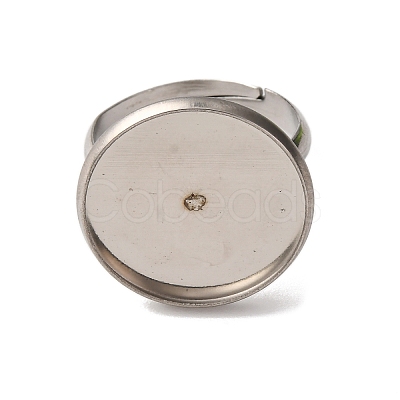304 Stainless Steel Adjustable Ring Components STAS-B098-03F-P-1