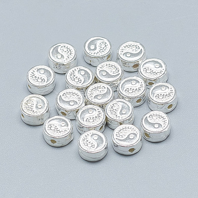 Feng Shui 925 Sterling Silver Beads STER-T002-70S-1