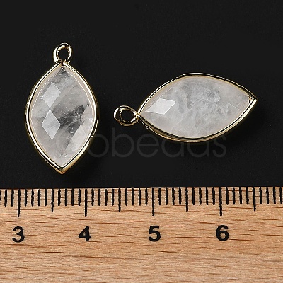 Natural Quartz Crystal Pendants G-B009-01G-I-1