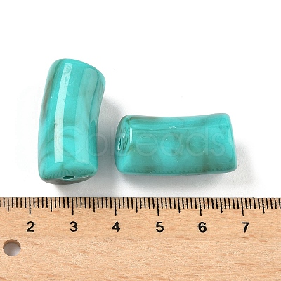Acrylic Imitation Gemstone Beads X-MACR-K359-66C-1