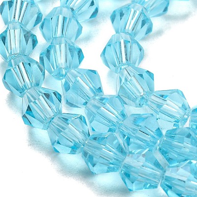 Transparent Glass Beads Strands EGLA-A039-T2mm-D20-1