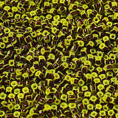 8/0 Opaque Colours Seep Glass Seed Beads SEED-F003-04B-04-1