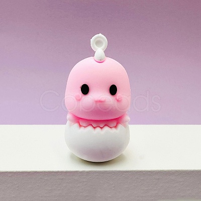 Cartoon PVC Plastic Pendants KY-D018-03A-1