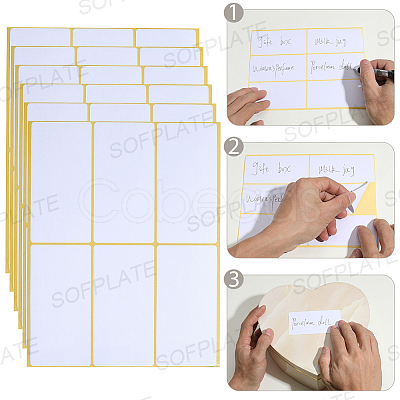 15 Sheets Paper Stickers STIC-SP0001-20B-1