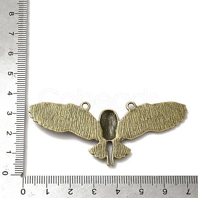 Tibetan Style Alloy Big Pendants PALLOY-M217-37AB-1
