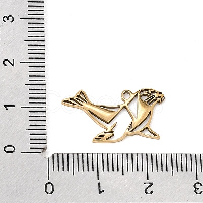 201 Stainless Steel Pendants SA-CBA5D66-07G-1