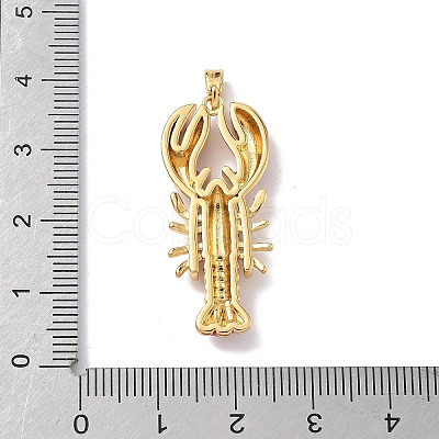 Brass Enamel Pendants X-KK-Z124-01G-01-1