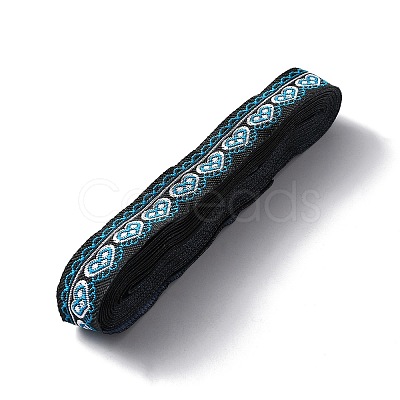 Ethnic Style Polyester Ribbon OCOR-WH0047-37D-1