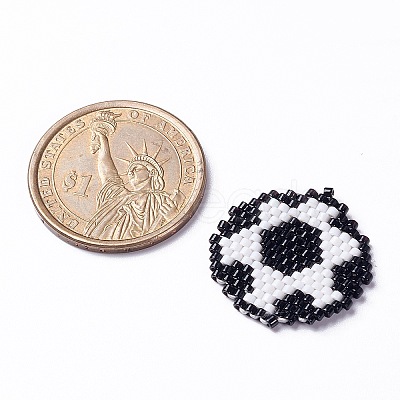 Handmade Loom Pattern MIYUKI Seed Beads PALLOY-MZ00066-01-1