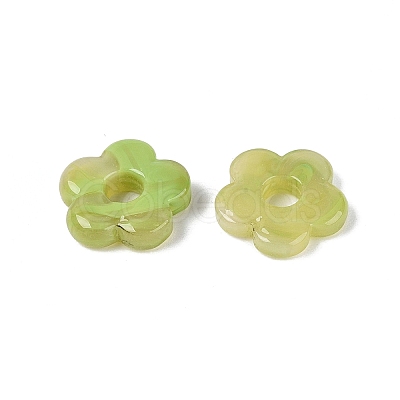 Two Tone Handmade Lampwork European Beads LAMP-N024-39-01E-1