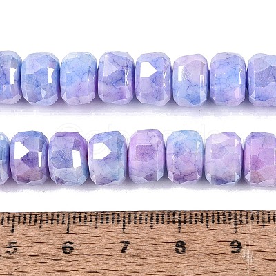 Anti-Tarnish Electroplate Glass Beads Strands GLAA-T025-10mm-11M-1