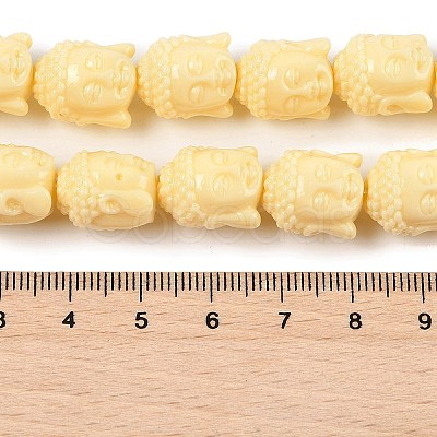Synthetic Coral Carved Beads Strands CORA-U003-03A-1