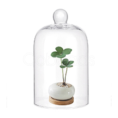 Glass Dome Cover ODIS-WH0078-20-1