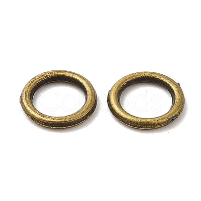 Alloy Soldered Closed Jump Rings KK-WH0052-05A-AB-1