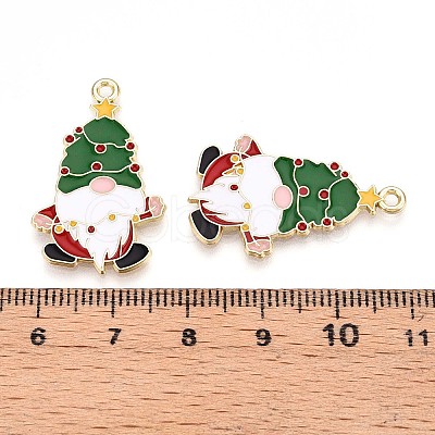 Alloy Enamel Pendants ENAM-T022-01E-1