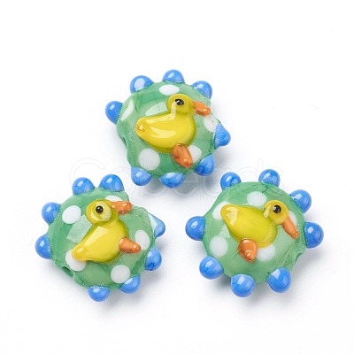 Handmade Lampwork Beads LAMP-J092-01B-1