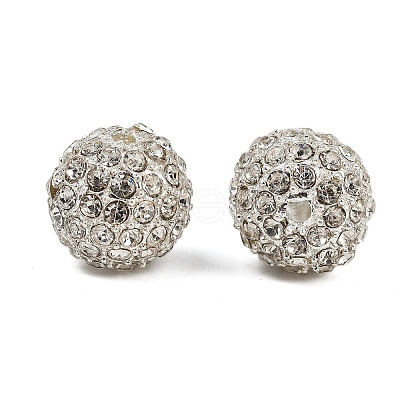 Alloy Rhinestone Beads RB-A034-12mm-A01S-1