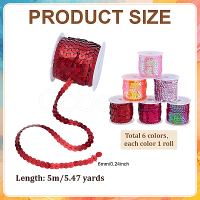 Eco-Friendly Plastic Paillette Beads PVC-PH0001-04-1