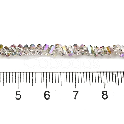 Transparent Glass Beads Strands EGLA-P061-04A-HP01-1