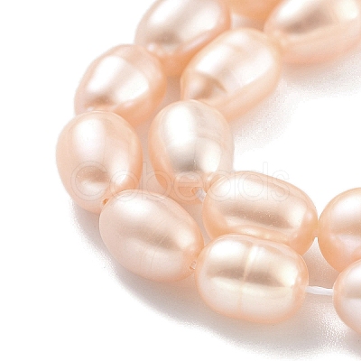 Natural Cultured Freshwater Pearl Beads Strands PEAR-P062-10G-1