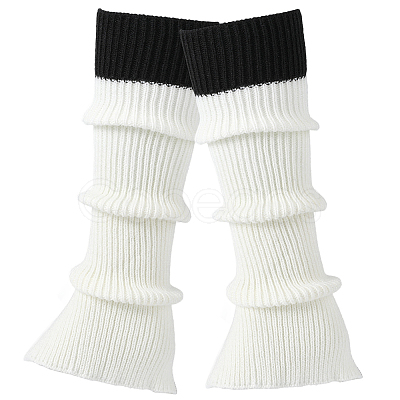 Acrylic Fibers Socks for Women AJEW-WH20060-48D-1