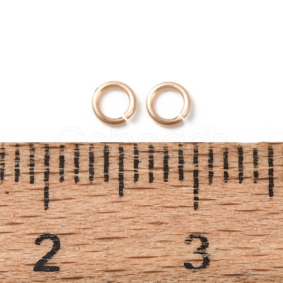 1/20 14K Gold Filled Open Jump Rings KK-G164-03G-04-1