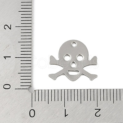Non-Tarnish 201 Stainless Steel Charms STAS-C108-29P-1