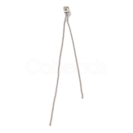 Brass Ball Chain Ear Nuts KK-G510-18P-1