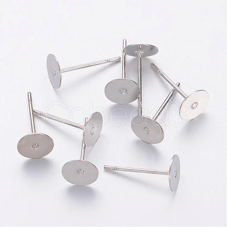 Stud Earring Settings X-KK-C2899-NFN-1-1
