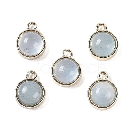 Natural Aquamarine Pendants G-K372-03G-03-1