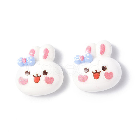 Opaque Resin Cabochons CRES-P023-02D-1