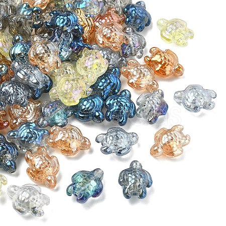 80Pcs 8 Colors Electroplate Glass Beads EGLA-YW0005-39-1