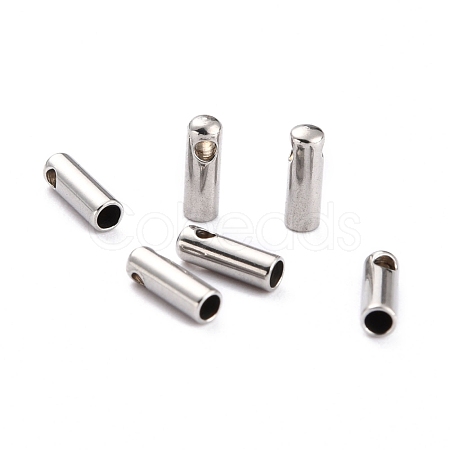 Tarnish Resistant 304 Stainless Steel Cord Ends STAS-H153-03F-P-1