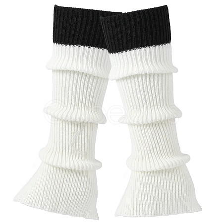 Acrylic Fibers Socks for Women AJEW-WH20060-48D-1