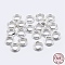 925 Sterling Silver Split Jump Rings, Double Loop Jump Rings, Round Rings, Silver, 8x2mm, Inner Diameter: 6mm