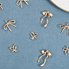 12Pcs 3 Styles Brass Pendants KK-BBC0020-27-7