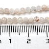 Natural Rainbow Moonstone Beads Strands G-A097-A02-03-5