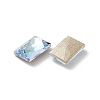 Glass Rhinestone Cabochons RGLA-P037-12A-D202-2