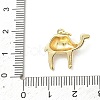 Brass Enamel Pendants KK-H255-25G-3