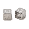 304 Stainless Steel European Beads STAS-D382-02Q-P-1
