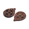 Walnut Wood Laser Cut Pendants X-WOOD-Q051-04J-2