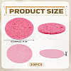 Wood Pulp Cotton Sponge AJEW-WH0460-095-2