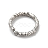Non-Tarnish 304 Stainless Steel Open Jump Rings STAS-G224-23P-06-1