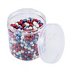 3 Colors Glass Pearl Beads GLAA-T024-10-3