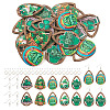 Saint Patrick's Day DIY Wood Teardrop Earring Making Kit DIY-TA0009-12-1
