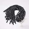 Imitate Austrian Crystal Bicone Glass Beads Strands GLAA-F029-4x4mm-02-3