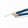 Braided Nylon Cord Bracelet Making MAK-A017-D01-05G-4