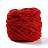 Bulky Soft Polyester Crocheting Knitting Yarn for Scarf OCOR-G009-03T-2